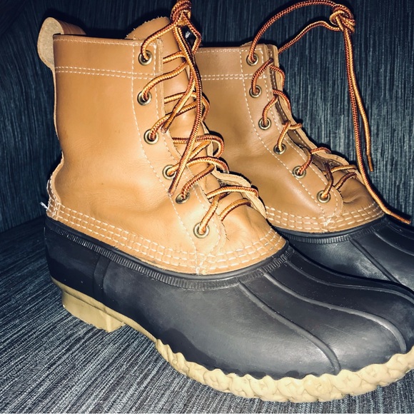 LL BEAN VINTAGE DUCK BOOTS - Picture 2 of 9
